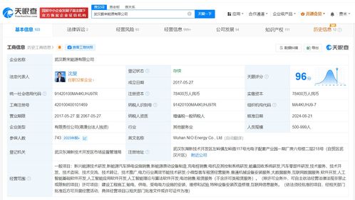 武漢蔚來(lái)能源公司戰(zhàn)略升級(jí) 新增AI軟件與互聯(lián)網(wǎng)信息服務(wù)，布局智慧能源新賽道